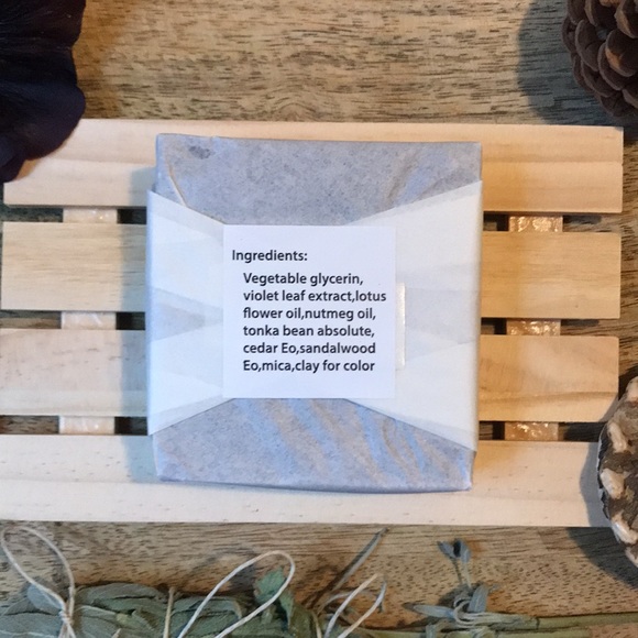 PURPLE LOTUS Glycerin Soap / Mountain Mom Soap Co - Picture 4 of 6